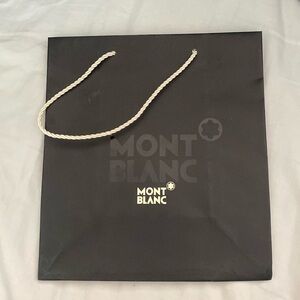 Mont Blanc paper bag